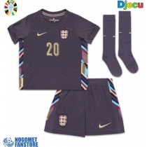 Engleska Jarrod Bowen #20 Gostujuci Dres za djecu EP 2024 Kratak Rukav (+ Kratke hlače)